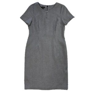Talbots Houndstooth A-Line Dress